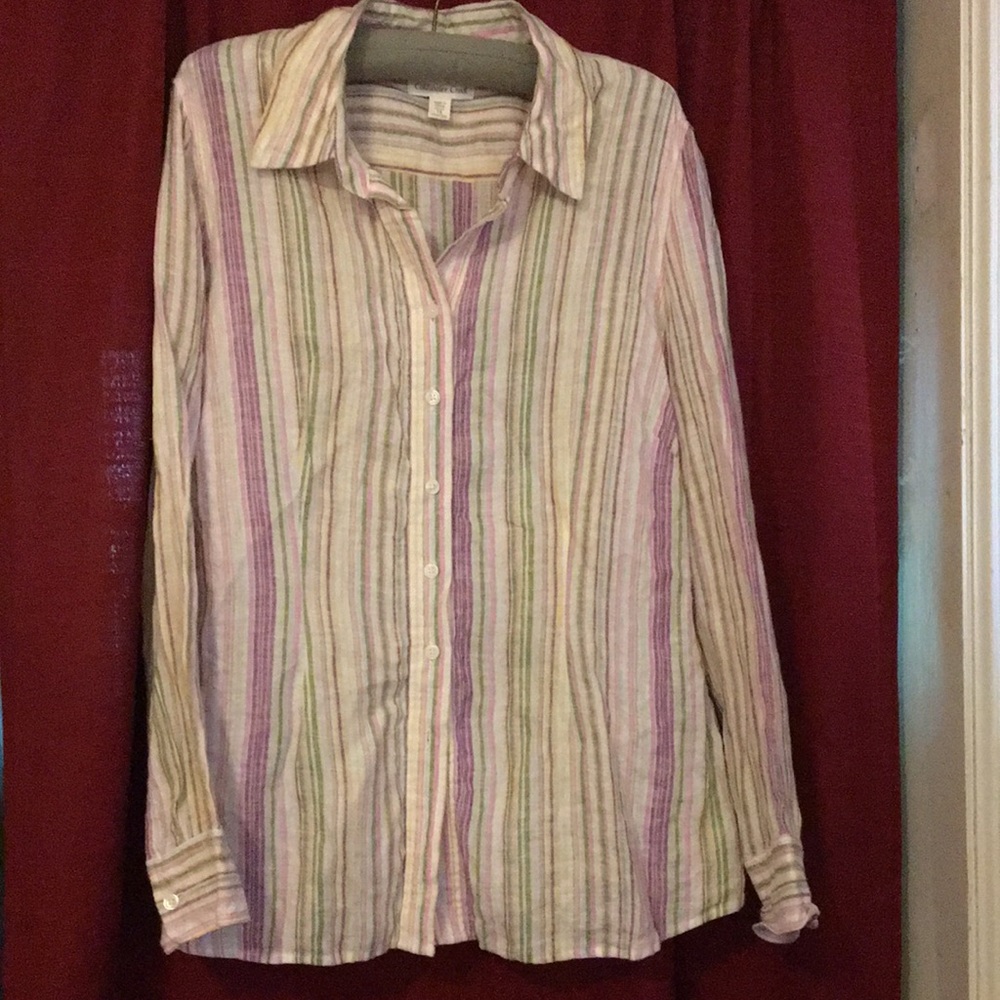Coldwater Creek 1x Linen Tunic. New condition.